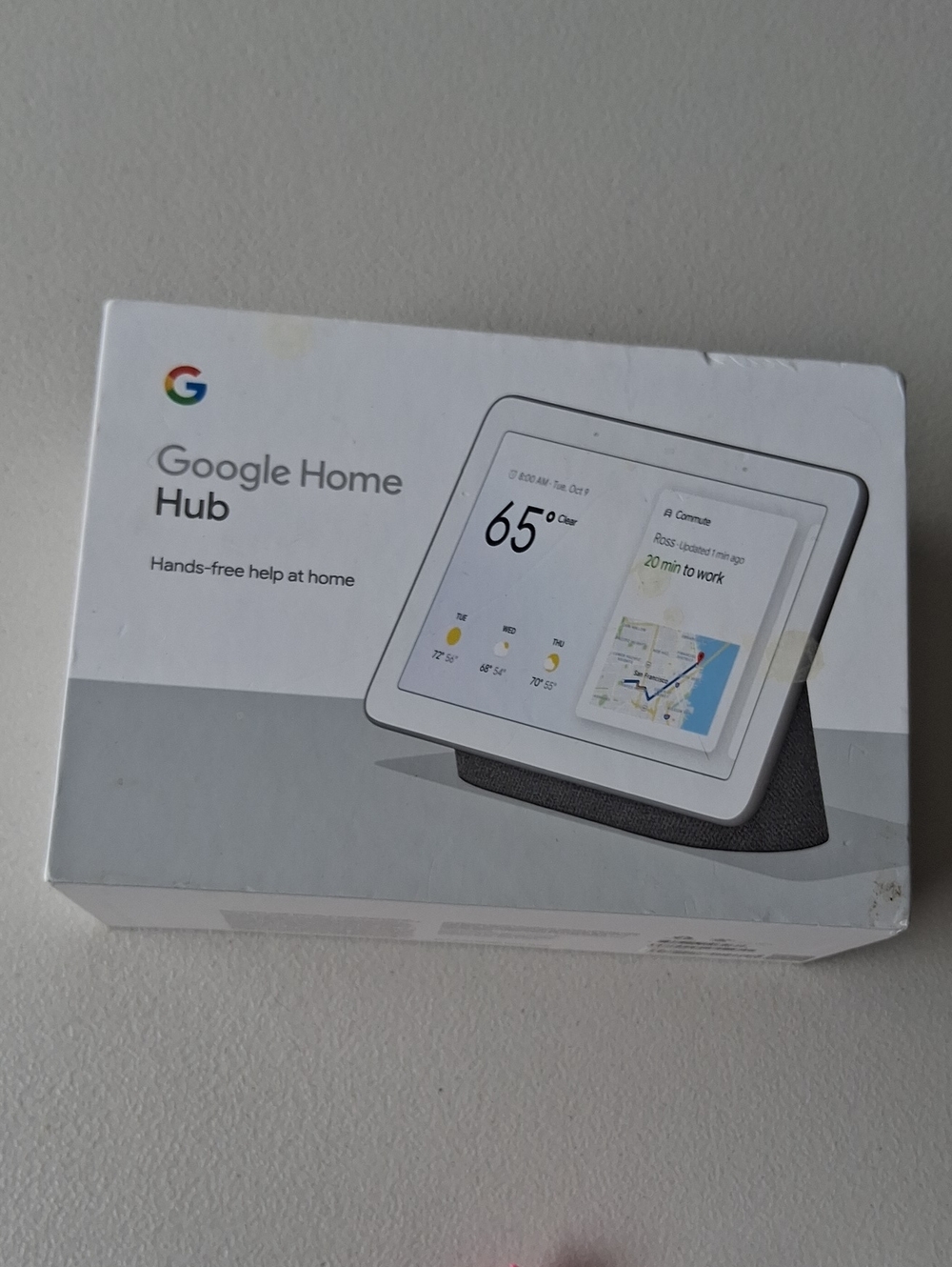 Google Home Hub Smart Display - White